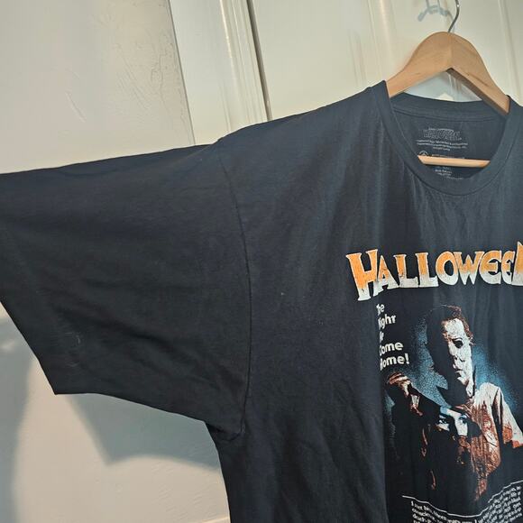 Halloween Michael Myers T-Shirt Mens 2X Black Horror Scary Movie Grunge Skater - Picture 4 of 7